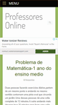 Mobile Screenshot of professoronline.net
